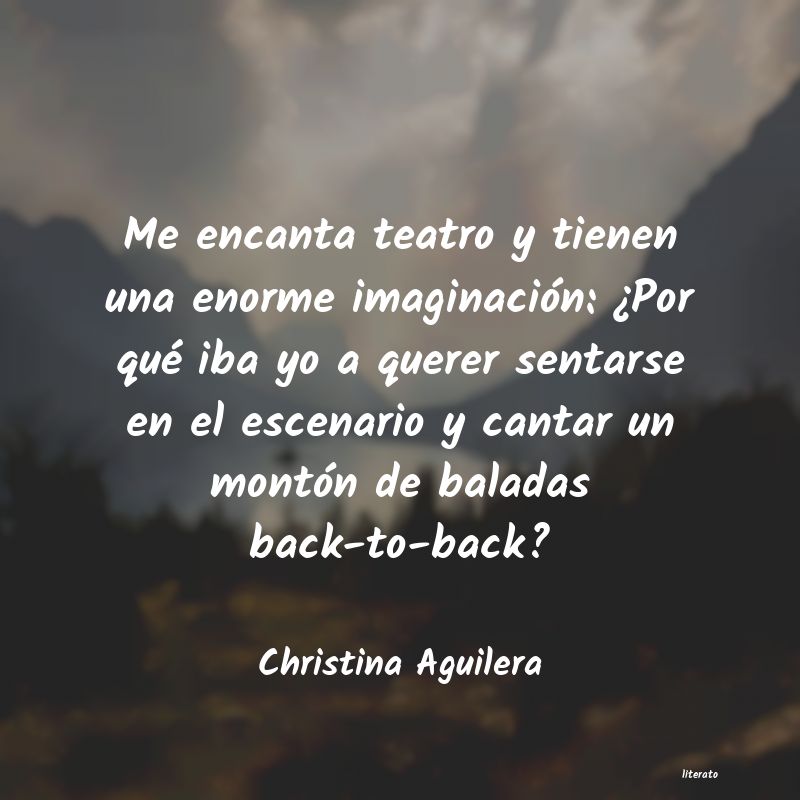 Frases de Christina Aguilera