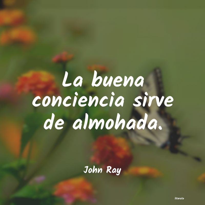 frases de John Ray