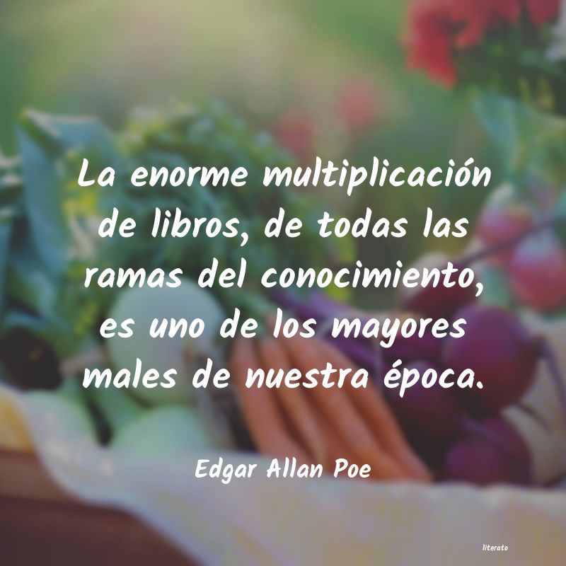 frases de Edgar Allan Poe