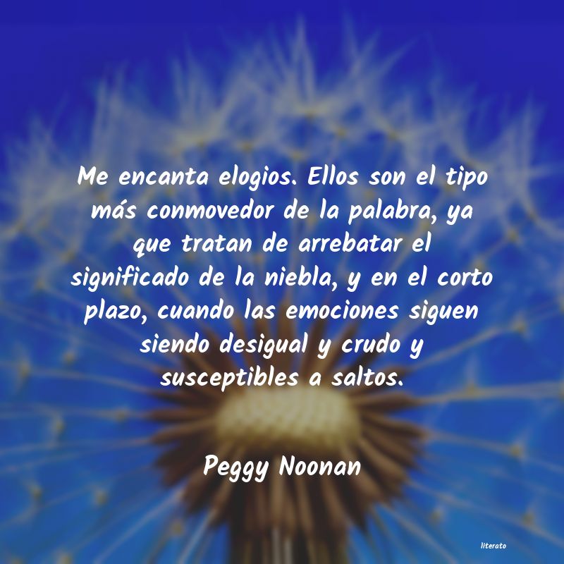 Frases de Peggy Noonan