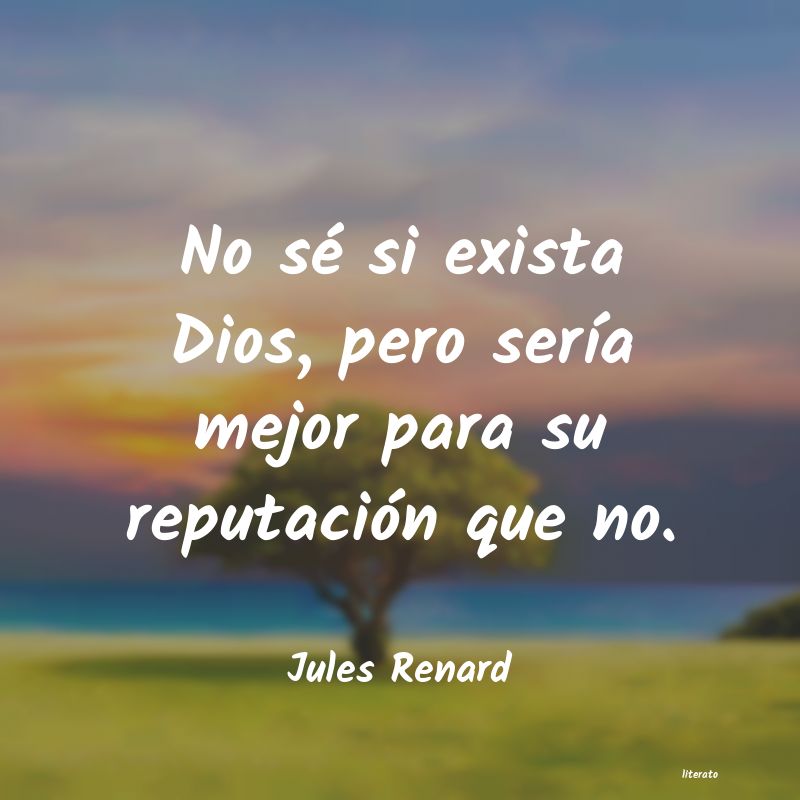 Frases de Jules Renard