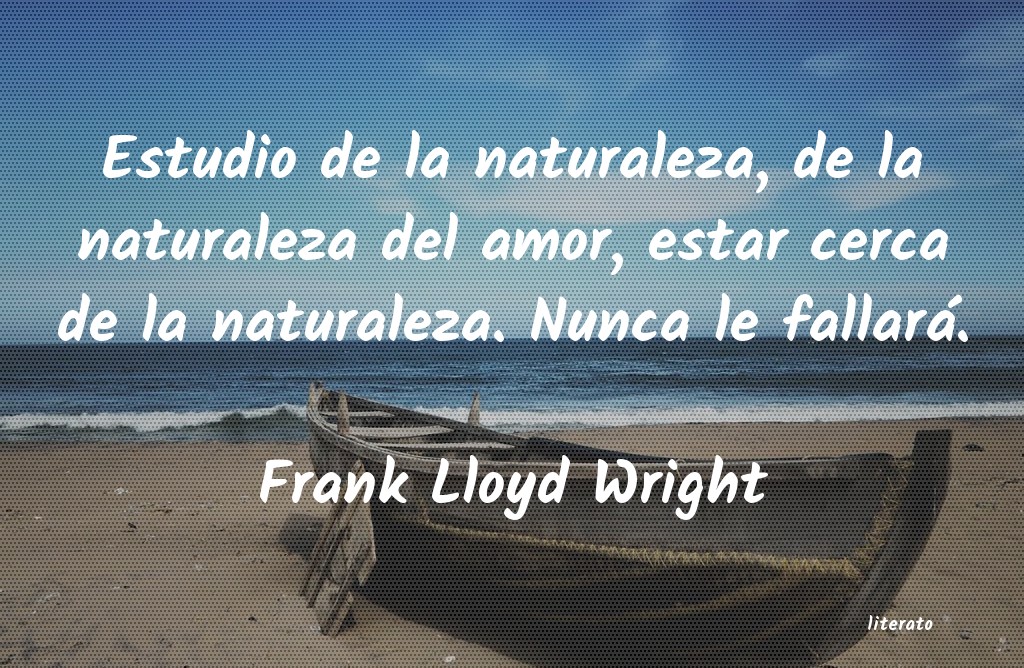 Frases de Frank Lloyd Wright