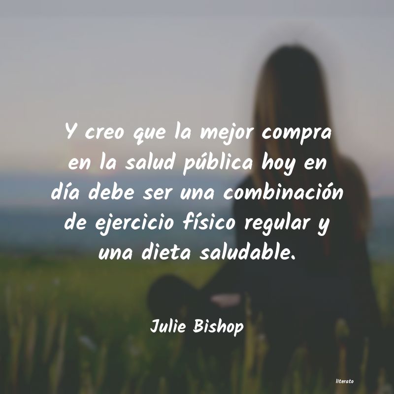 Frases de Julie Bishop