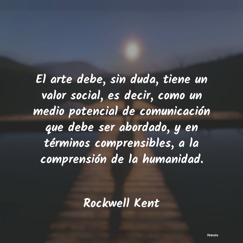 Frases de Rockwell Kent