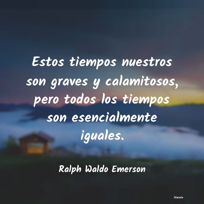 Frases de Ralph Waldo Emerson