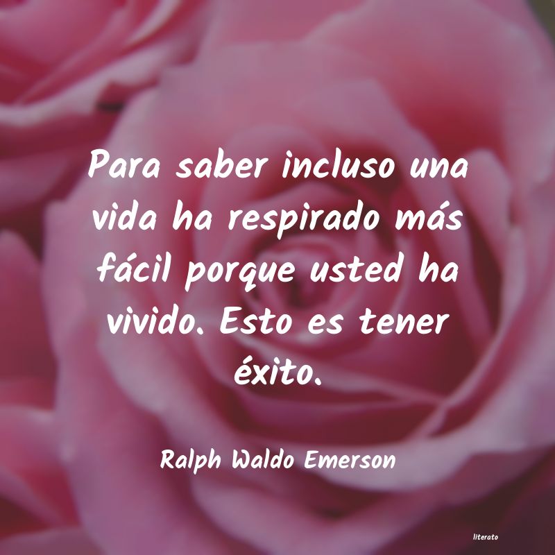 Frases de Ralph Waldo Emerson