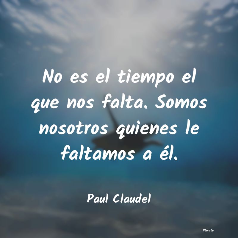 Frases de Paul Claudel