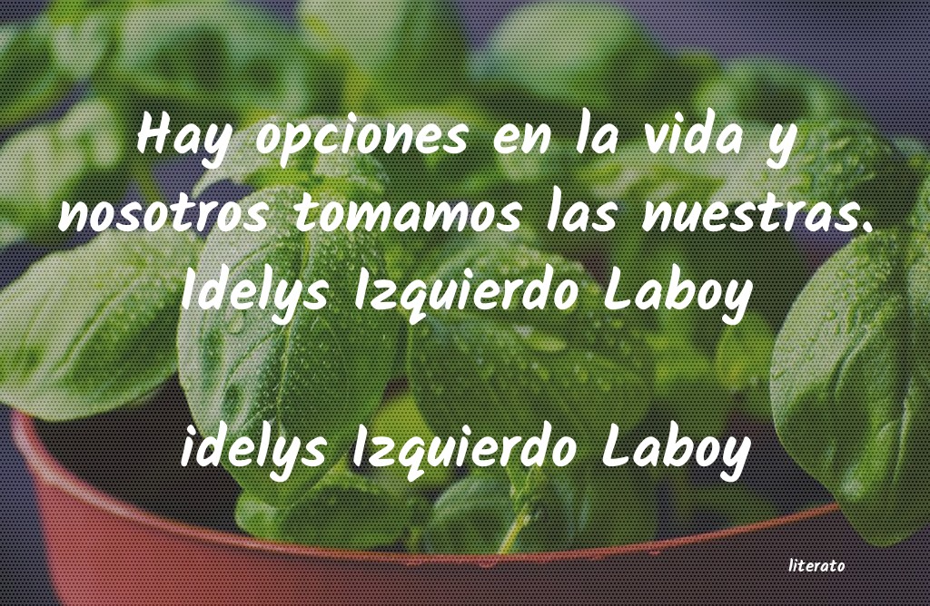frases de idelys Izquierdo Laboy