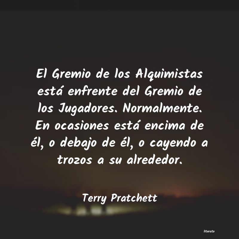 Frases de Terry Pratchett