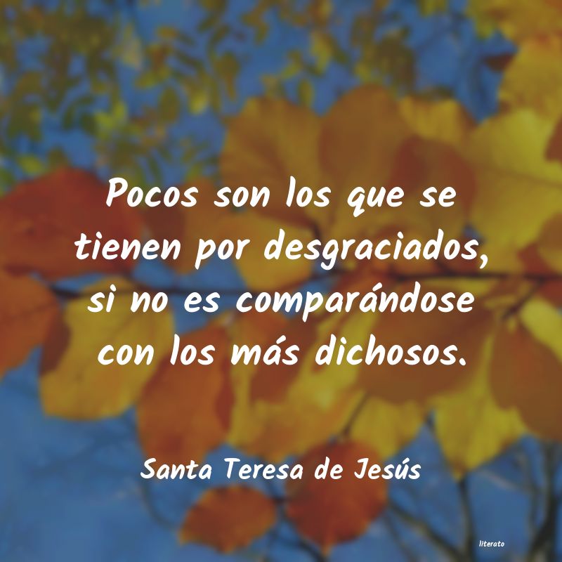 frases de Santa Teresa de Jesús