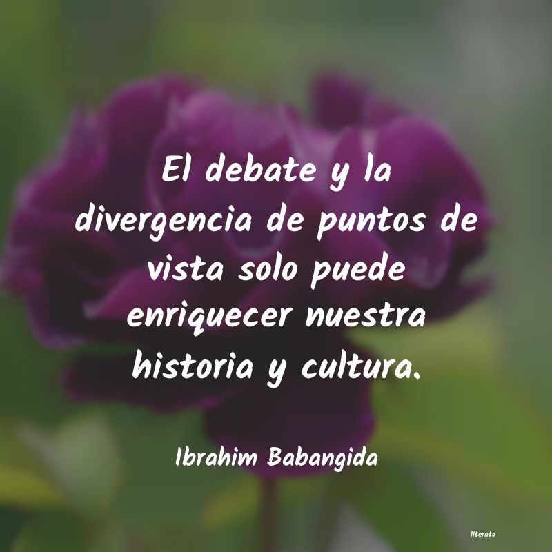 Frases de Ibrahim Babangida