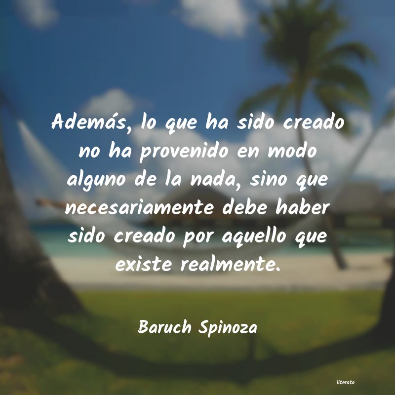 Frases de Baruch Spinoza