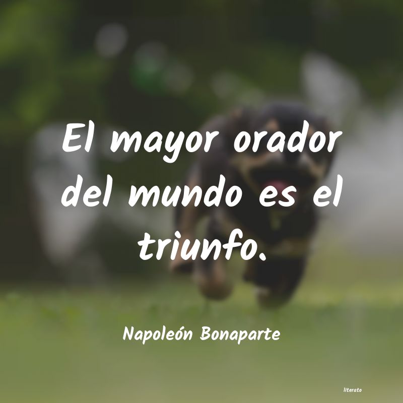 frases de Napoleón Bonaparte