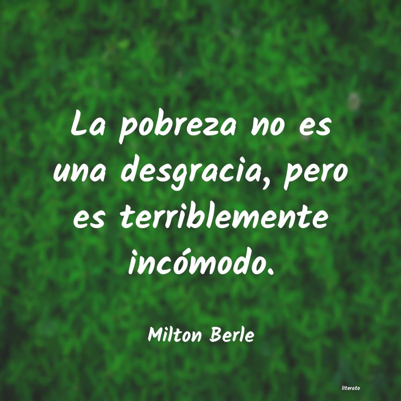 frases de Milton Berle