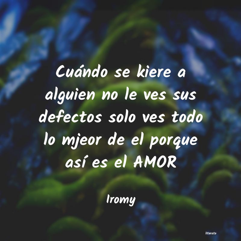 frases de Iromy