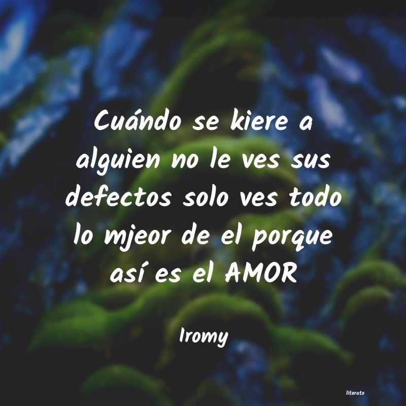 Frases de Iromy