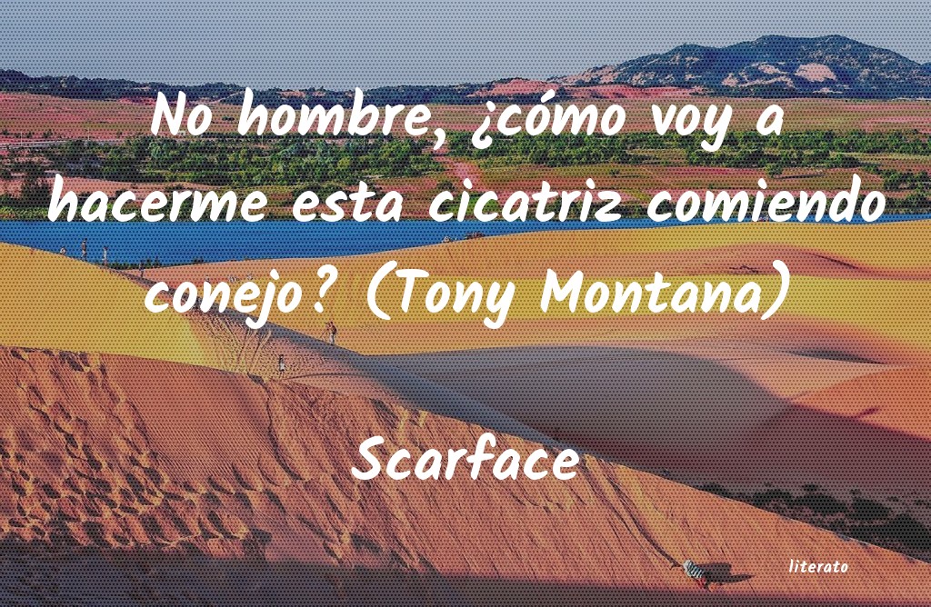 frases de Scarface
