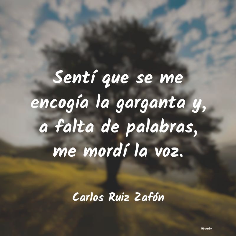 Frases de Carlos Ruiz Zafón