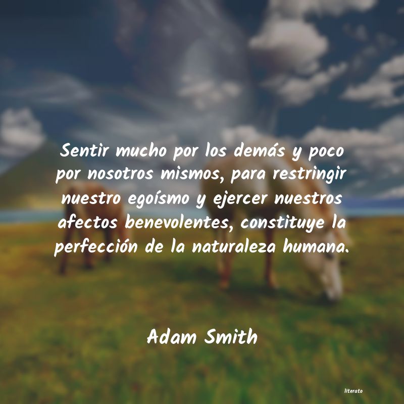 Frases de Adam Smith