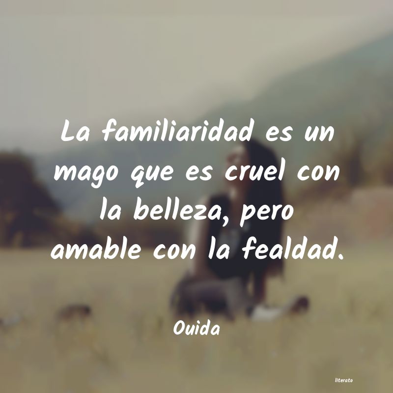 Frases de Ouida