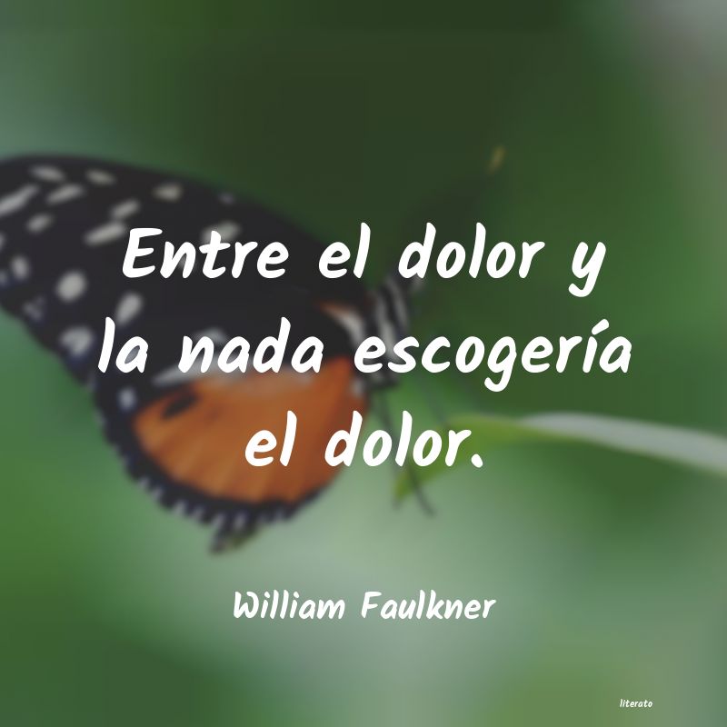 Frases de William Faulkner