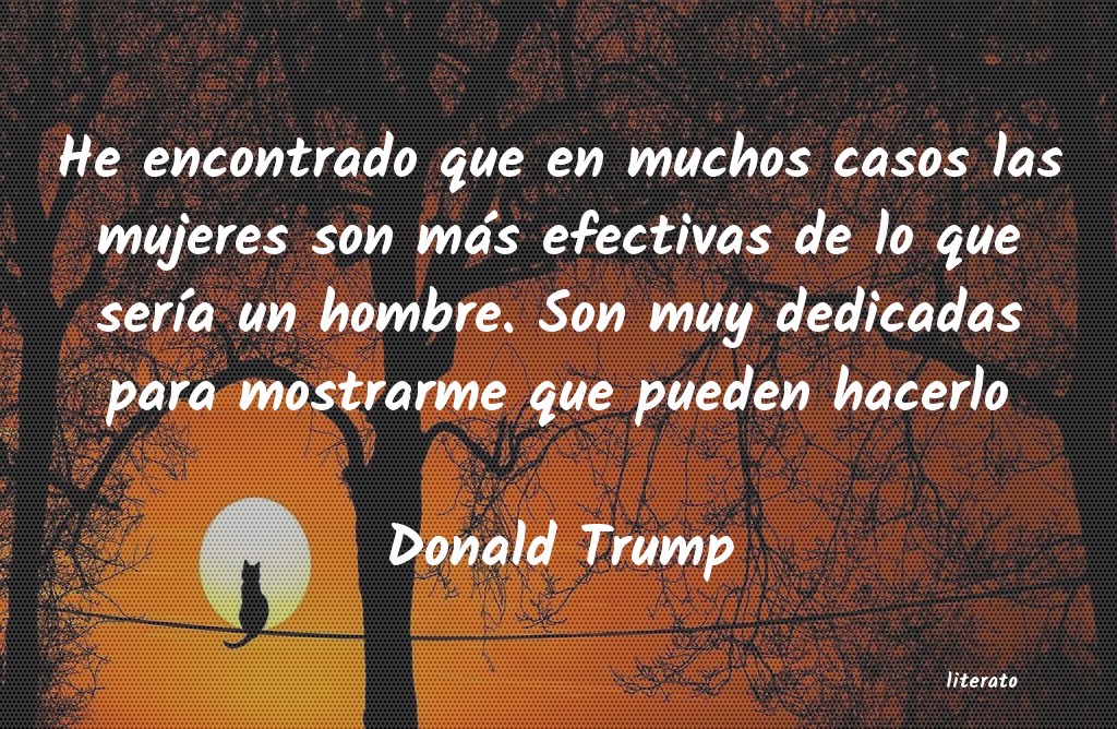 frases de Donald Trump