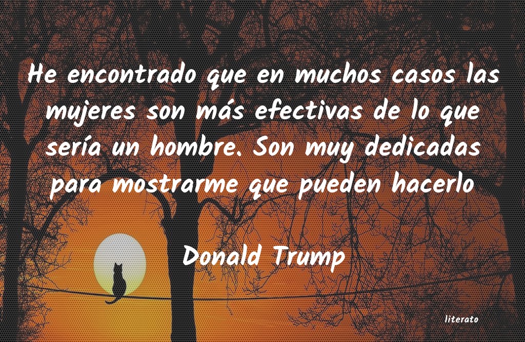 Frases de Donald Trump