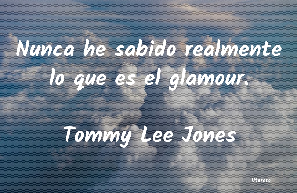 Frases de Tommy Lee Jones