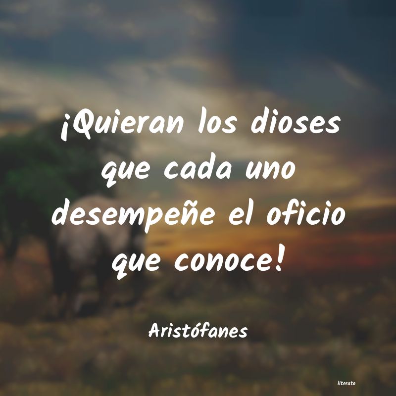 Frases de Aristófanes