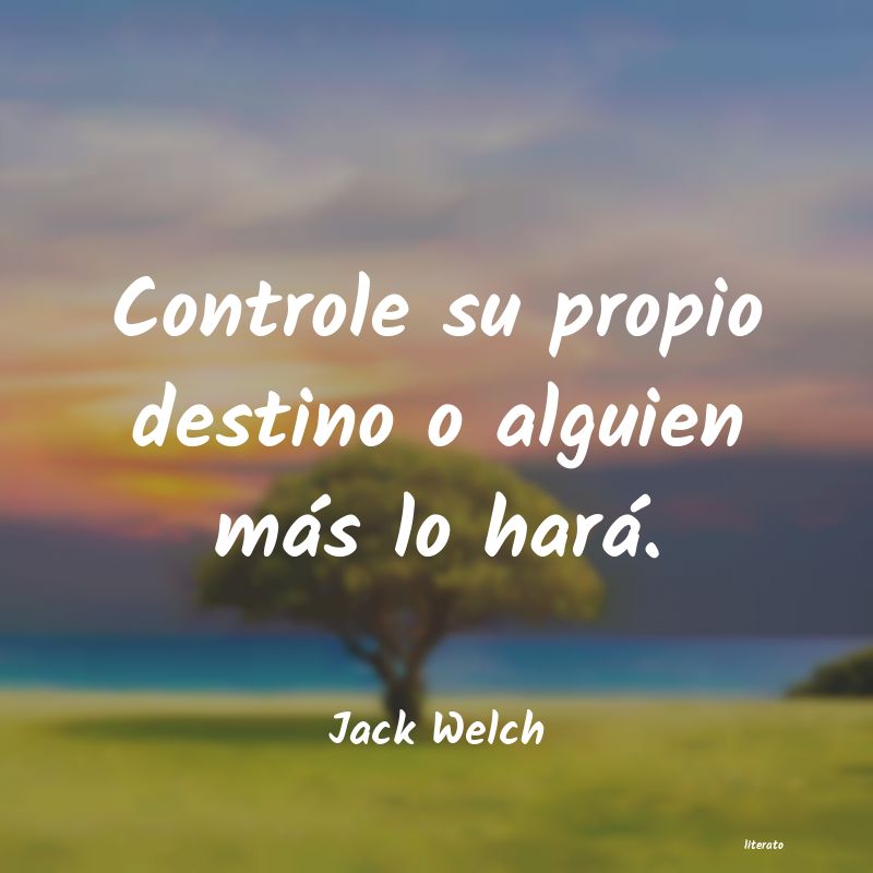 frases de Jack Welch