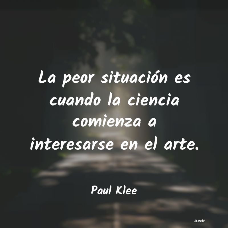 Frases de Paul Klee