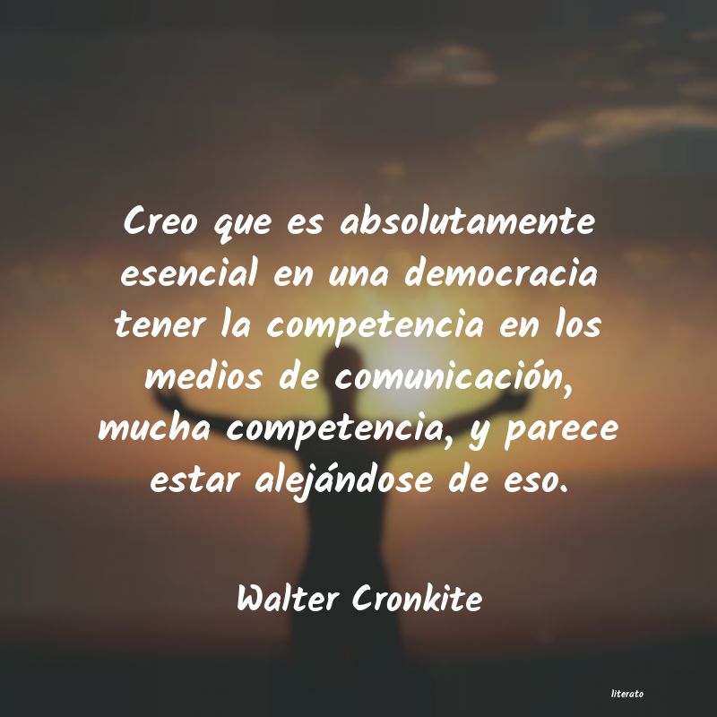 frases de Walter Cronkite