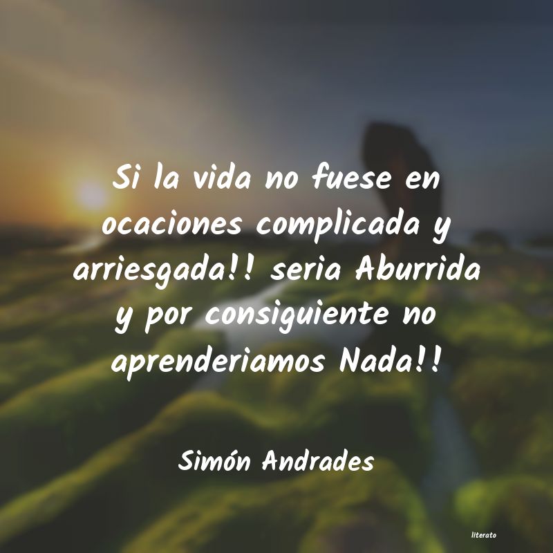 Frases de Simón Andrades