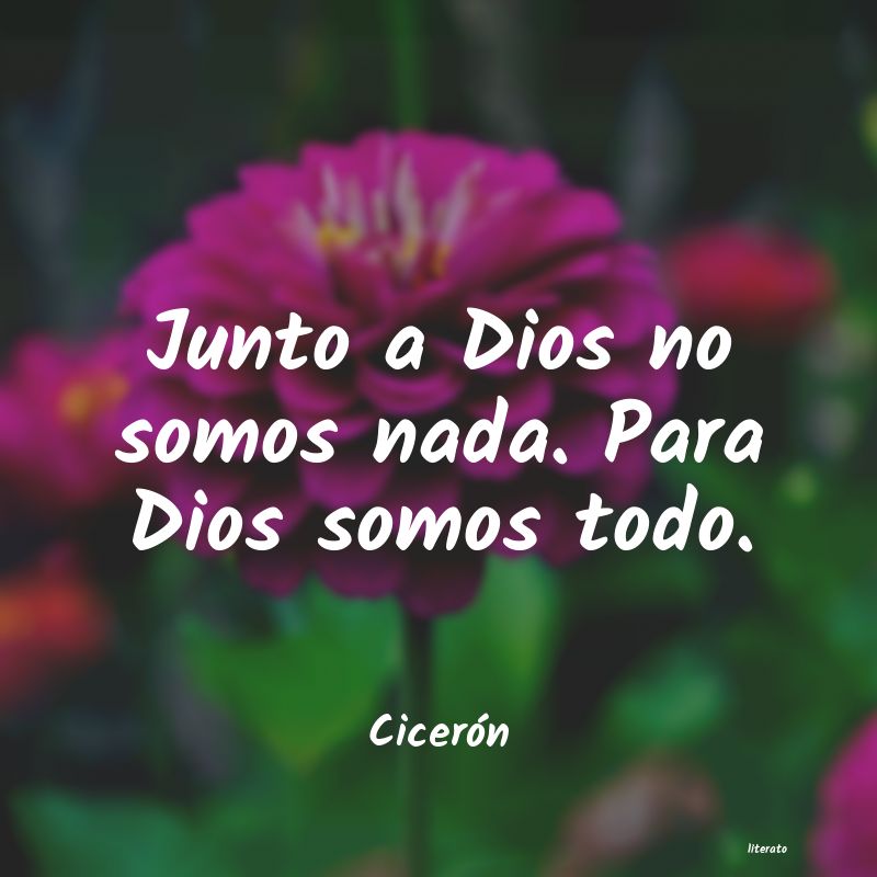 frases de CicerÃ³n