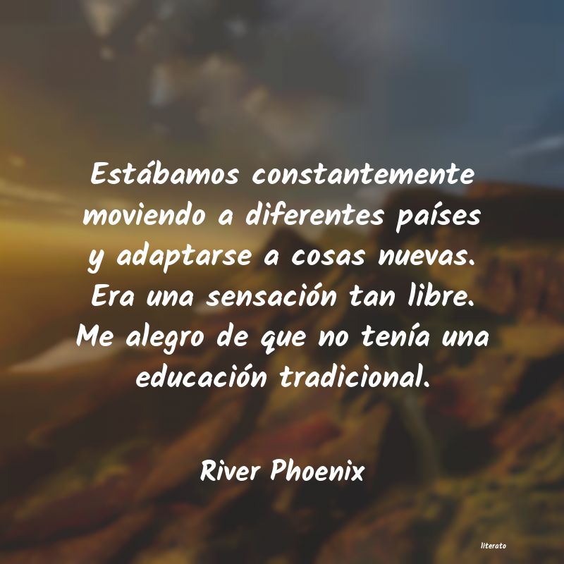Frases de River Phoenix