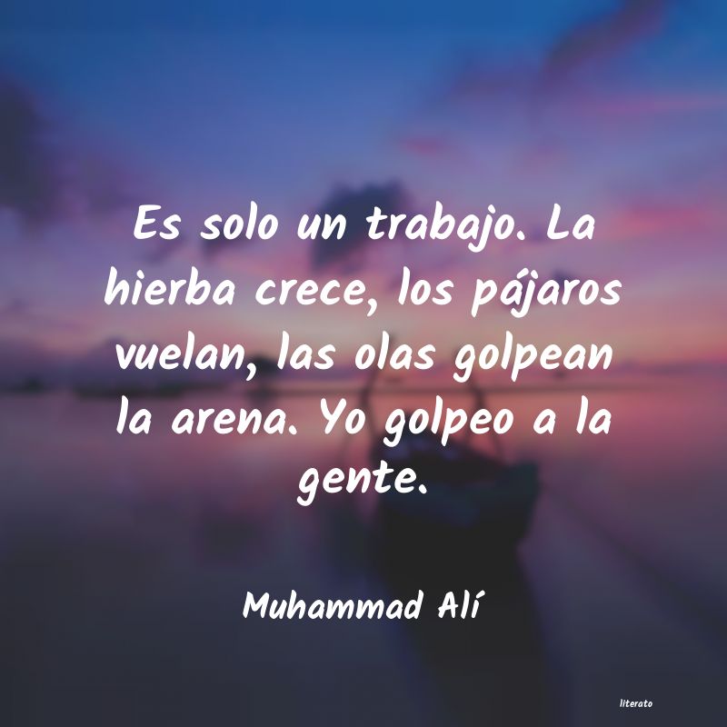 Frases de Muhammad Alí