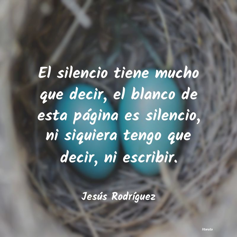 frases de Jesús RodrÃguez