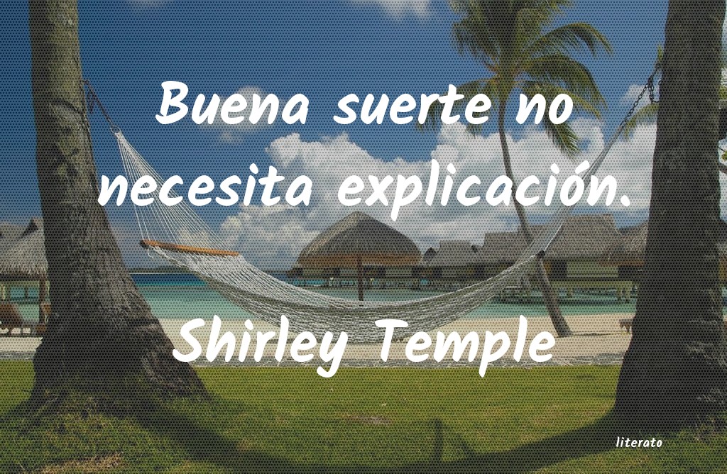 frases de Shirley Temple