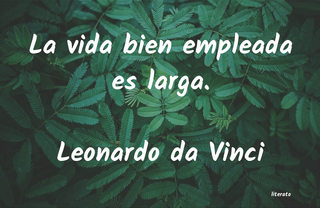 frases de Leonardo da Vinci