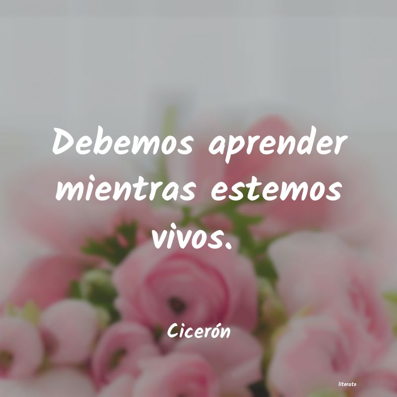 frases de CicerÃ³n