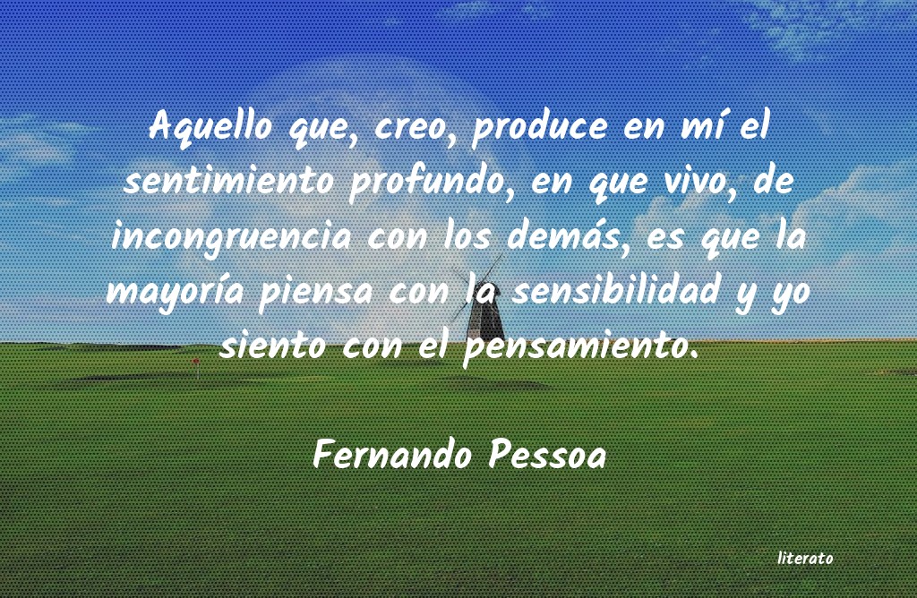 Frases de Fernando Pessoa - literato