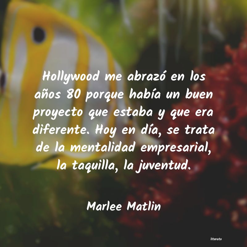 Frases de Marlee Matlin