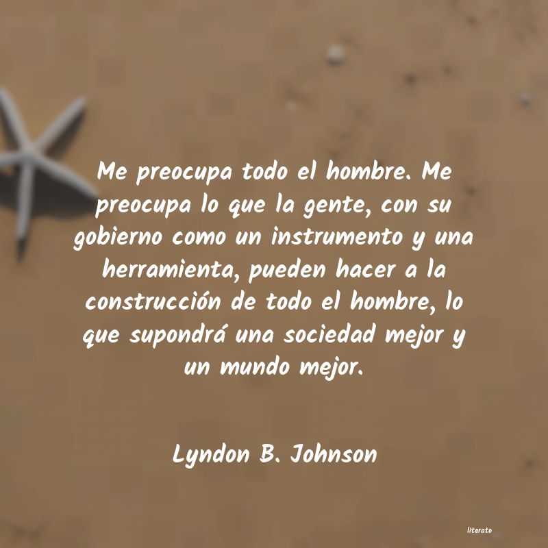 Frases de Lyndon B. Johnson