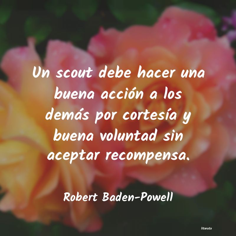 Frases de Robert Baden-Powell