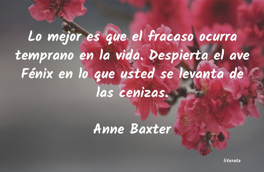 Frases de Anne Baxter