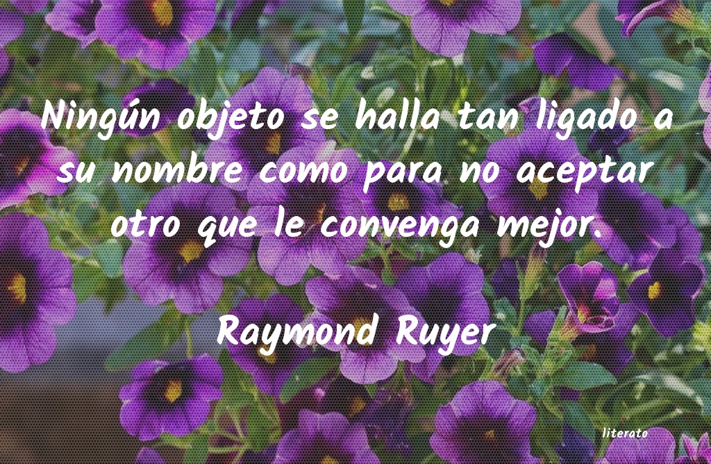 frases de Raymond Ruyer