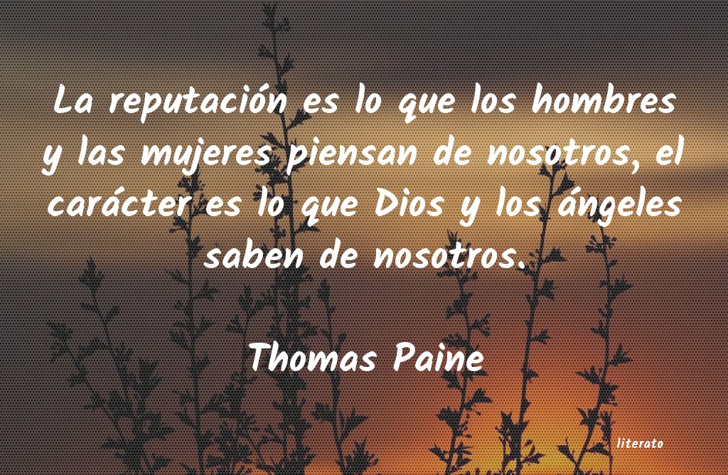 frases de Thomas Paine