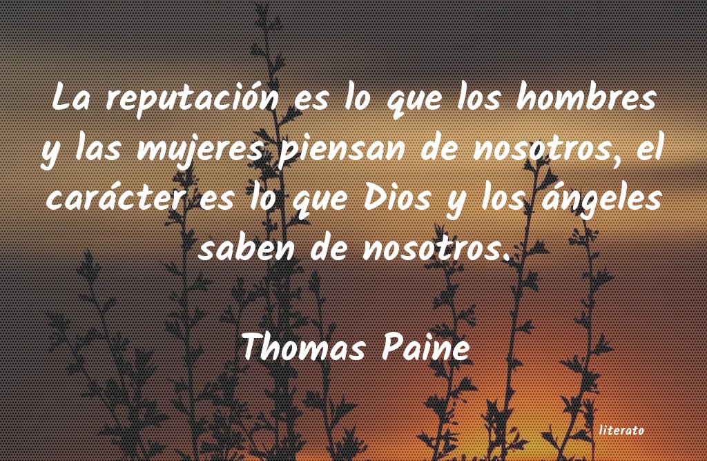 Frases de Thomas Paine