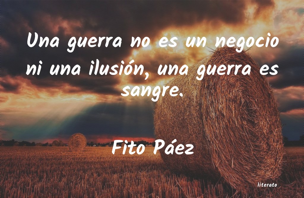 Frases de Fito Páez