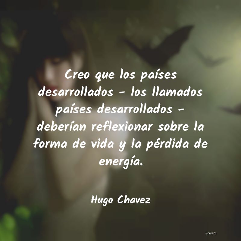 Frases de Hugo Chavez